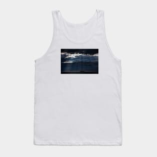 A Dark and Cloudy Day On The Seafront Tank Top